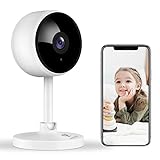 Überwachungskamera, Littlelf 1080P HD WlAN IP Kamera, WiFi Kamera mit 2-Wege Audio Baby Monitor, Bewegungserkennung, Innen Kamera für Baby, Nachtsicht mit Alexa