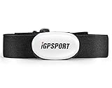 iGPSPORT Herzfrequenzsensor für Fitness Tracker, Pulsuhren mit Bluetooth & ANT + (weicher Brustgurt)