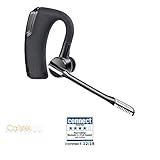 Callstel Headset Handy: Profi-Headset mit Bluetooth 4.1, HD-Mikrofon und Rauschunterdrückung (Headset Wireless)