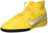 Nike Unisex-Erwachsene Superfly VI Academy Neymar Indoor Futsalschuhe, Mehrfarbig Amarillo White Black 710, 38.5 EU