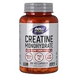 Now Foods Creatine Monohydrate 750mg Capsules, 120-Count