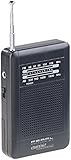 PEARL Batterie Radio: Analoges Taschenradio TAR-202 mit UKW- und MW-Empfang (Mini UKW Radio)