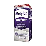 Metylan Raufaser, starker Tapetenkleister für Raufasertapete mit hoher Anfangsklebkraft, langlebiger & korrigierbarer Kleister mit Methylcellulose, 1x360g