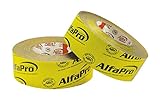 Pro aggressiv klebendes Spezialklebeband 25m - luftdichte Verklebung von Dampfbremsbahnen, Hochleistungsklebeband Folienklebeband (2, 50 mm x 40 m)