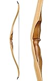 Recurvebogen Jagdbogen traditioneller Bogen Ragim brown Bear
