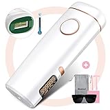 IPL Haarentfernungsgerät Blusmart Gerät Haarentfernung Laser Haarentferner Systeme Gesicht Dauerhafte schmerzlose für Körper Bikini-Zone 999,999 Blitze Haarentfernungs für Frauen und Männer