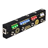 SONICAKE BOOM Ave. Bass preamp/Vorverstärker, DI Box, Mulieffekt Pedal mit Compressor, Boost, Fuzz, Octave und FX Loop