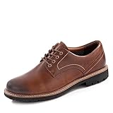 Clarks Herren Batcombe Hall Derbys, Braun (Dark Tan Lea), 45 EU