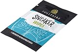 Solitaire SNEAKER WIPES - 10 einzeln verpackte feuchte Reinigungstücher für die schnelle Reinigung der Schuhe unterwegs oder zuhause