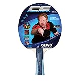 GEWO Erwachsene Schläger CS Energy Control konkav/Entwickelt von Christian Süß Tischtennisschläger, Grau/Blau