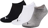PUMA Unisex Sneakers Socken Sportsocken 6er Pack grey-white-black / grey-white-black 882 - 35/38