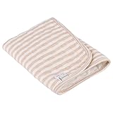 Zerodis Baby Wickelmatte Wickelauflagen Wickelunterlage Organische Baumwolle Bettwäsche für Kleinkind Baby(70x105)