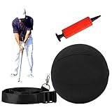 Kohyum Aufblasbare Einstellbare Smart Ball Golf Swing Trainer Trainingshilfe Golfübungsgeräte Golf Smart Impact Ball Golf Swing Trainer Hilfe Übungshilfe Haltungshilfe