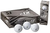 Bridgestone Golf E12 Speed Golfbälle, Weiß, 12 Stück