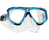 Scubapro Maske/ Tauchermaske Zoom Zweiglasmaske transparent aqua