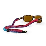 Croakies Herren XL Suiters Sport Eyewear Retainer Brillenhalter, Tie-Dye Sunrise, X-Large