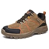 Hsyooes Trekking und Wanderschuhe für Herren Damen Outdoor rutschfest Schuhe Sport Sneakers Leichte Kletterschuhe, Grau 2, (Herstellergröße: 42/41 EU)