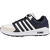 K-Swiss Herren Vista Trainer T Sneaker, White/Navy/Bone, 44 EU