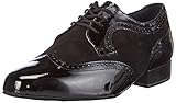 Diamant Herren Tanzschuhe 089-076-029 Standard & Latein, Schwarz (Schwarz), 46 2/3