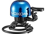 Voxom Klingel KL15 für 22, 2-31, 8mm Lenker, O-Ring Befestigung, Messing, blau, ATIBL0255 Klingeln & Hupen, m