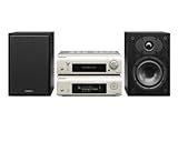 Denon D-F109N Stereo Kompaktanlage (2x 65 Watt, Internetradio, DLNA, AirPlay, UKW, App Steuerung) premium silber/schwarz