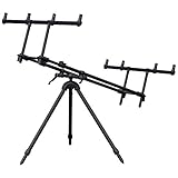 Prologic Tri-Lux Rod Pod für 3 Karpfenruten, Rod Pod, Rutenständer für Karpfenruten, Rutenhalter zum Karpfenangeln, Karpfenrute