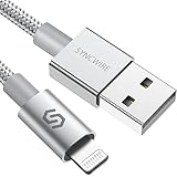 Syncwire iPhone Ladekabel Lightning Kabel - 2M [Mfi Zertifiziert] Apple Kabel für iPhone 12/12 Pro/12 Pro Max/12 mini/SE2/11 Pro Max/11 Pro/11/XS Max/XS/XR/X/8/8 Plus/7/7 Plus/6S/6 Plus, iPad - Weiß