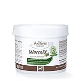 AniForte WermiX Pulver für Pferde und Ponys 50g - Naturprodukt nach Wurmbefall mit Saponine, Bitterstoffe, Gerbstoffe, Wermut, Naturkräuter harmonisieren Magen & Darm