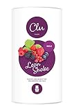 Clu Lean Shake Waldbeere | 25 Portionen cremiger Mahlzeitersatz mit Protein & Superfoods | Gesunde Diät Shakes, Eiweißshake wenig Kalorien & 60 Vitalstoffe - 750g Pulver