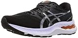 ASICS Damen Gel-Nimbus 23 Road Running Shoe, Black/Carrier Grey, 40.5 EU