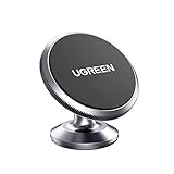UGREEN Autohalterung Handy Halterung Magnet 360°Armaturenbrett Auto Halterung KFZ Halter kompatibel mit iPhone 11 Pro Max XR, Galaxy S20 S10 A50, Huawei P30 Pro usw. 4-7 Zoll