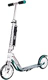 HUDORA 6956016014751 14751 BigWheel 205-Das Original mit RX Pro Technologie-Tret-Roller klappbar-City-Scooter, türkis