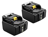 2X 14.4V 5.0Ah Ersatz Akku für Makita BL1430 BL1415 BL1450 BL1440 BL1430B BL1415N Batterie Lithium-Ion Werkzeugakkus