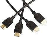 AmazonBasics PBH-48914 Hochgeschwindigkeits-HDMI-Kabel 2.0, Ethernet, 3D, 4K-Videowiedergabe und ARC, 0,9 m, 3er-Pack