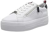 TOM TAILOR Damen 1196102 Sneaker, White, 40 EU