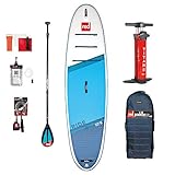 Red Paddle Unisex – Erwachsene 10’6″ Ride MSL + Carbon 50 Nylon Tabelle Sup Und Paddle, Mehrfarbig, Uni