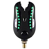 Lixada Funk Bissanzeiger Set Fishing Alarm Fishing Bite Alarm Sound Alert Kit mit Angeln LED Alarmanzeige