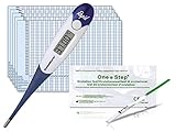 hermometer Domotherm 0830 Rapid mit 5 Zykluskalendern und 20 One+Step Ovulationstests