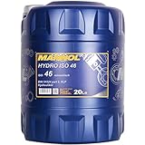 1 x 20L MANNOL Hydro ISO 46 / Hydrauliköl HLP