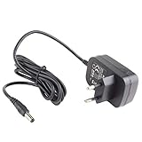MyVolts 12V EU-Netzteil kompatibel mit Hitachi SimpleDrive III 1TB Externe Festplatte