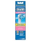 Oral-B Soft Clean Aufsteckbürsten, für eine sanfte Reinigung am Zahnfleischrand, 6 Stück