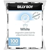 Billy Boy White Kondome – transparente Kondome mit besonders angenehmem Duft, 100-Stück