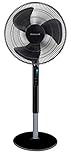 Honeywell Moderner QuietSet (Leiser), sich Drehender Standventilator mit Lärmminderungstechnologie - HSF600BE