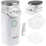Pulox Inhalator Vernebler Inhalationsgerät IN-100 Nebulizer mit Maske für Kinder und Erwachsene tragbar und leise