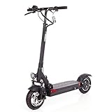 Wizzard 2.5PLUS Elektro City Scooter E Roller 40 km/h - 100 km Reichweite (Schwarz)