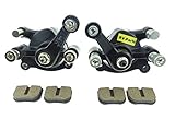 Pocketbike 49ccm Dirtbike ATV Minicross Bremse Bremssattel Set Ersatz Bremsbelag