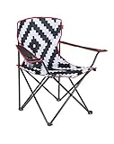 Bo-Camp Urban Outdoor-Klappstuhl-Madison, Schwarz, Einheitsgröße