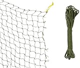 Trixie 44295 Schutznetz, drahtverstärkt, 8 × 3 m, olivgrün