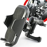 scozzi Handyhalterung Auto Lüftung Lüftungsschlitz Handy KFZ Halterung Halter universal (kompatibel mit Samsung & iPhone) S21 S20 S10 S9 A71 A70 A51 A50 A40 M51 12 11 X XS XR Plus Mini Ultra Max Pro
