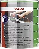 SONAX SchaumPad medium 160 -Six-Pack- (6 Stück) mittelharter feinporiger Schwamm zum maschinellen Polieren von Lacken | Art-Nr. 04938410